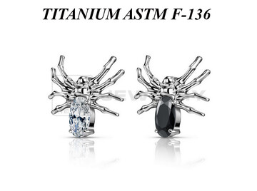 Накрутка из титана Ti Metal паук