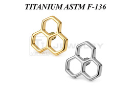 Накрутка из титана Ti Metal соты