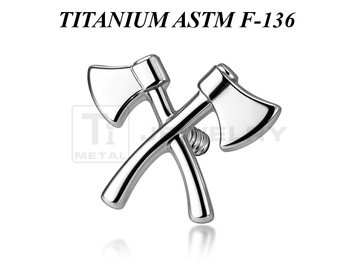 Накрутка из титана Ti Metal топорики