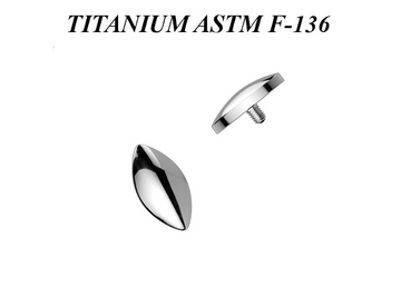 Накрутка из титана Ti Metal элептика