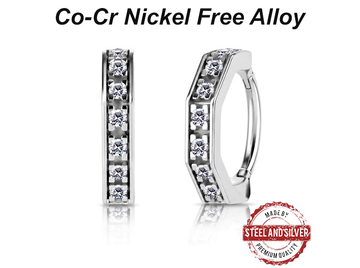 Кликер Steel and Silver нокта
