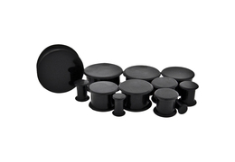 Плаги черный силикон