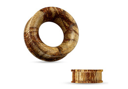 Тоннели из дерева зебрано