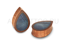 Плаги синяя капля, пара