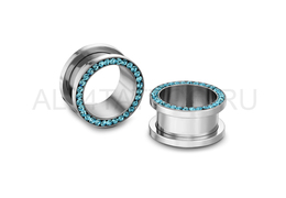 Тоннели с голубыми стразами Тоннели с голубыми стразами