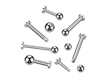 Лабрет Basic с шариками