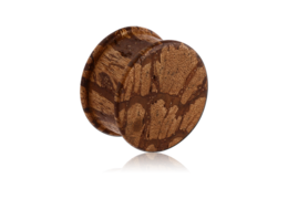 Плаги из дерева зебрано, пара