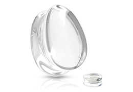 Плаги-капли прозрачное стекло Плаги-капли прозрачное стекло