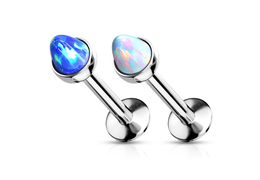 Лабрет опаловый конус