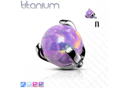 Накрутка опаловый шар