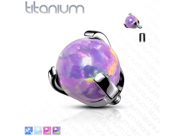 Накрутка опаловый шар