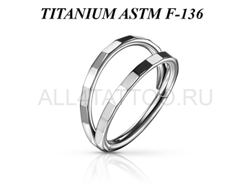 Кликер из титана Ti Metal притиск