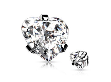 Накрутка кристальное сердце