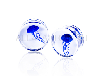 Плаги синяя медуза, пара